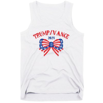 Coquette President Donald Trump & Jd Vance 2024 Usa Tank Top