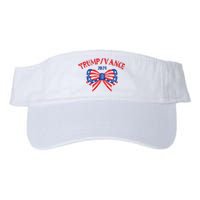 Coquette President Donald Trump & Jd Vance 2024 Usa Valucap Bio-Washed Visor