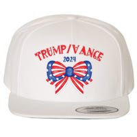 Coquette President Donald Trump & Jd Vance 2024 Usa Wool Snapback Cap