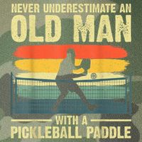 Cool Pickleball Design For Men Grandpa Pickleball Player Legacy Tie Dye Trucker Hat