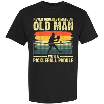 Cool Pickleball Design For Men Grandpa Pickleball Player Garment-Dyed Heavyweight T-Shirt