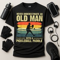 Cool Pickleball Design For Men Grandpa Pickleball Player Performance Shirt