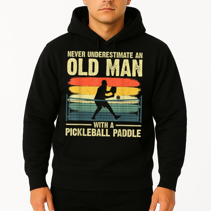 Cool Pickleball Design For Men Grandpa Pickleball Player Hoodie