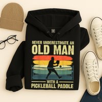 Cool Pickleball Design For Men Grandpa Pickleball Player Hoodie