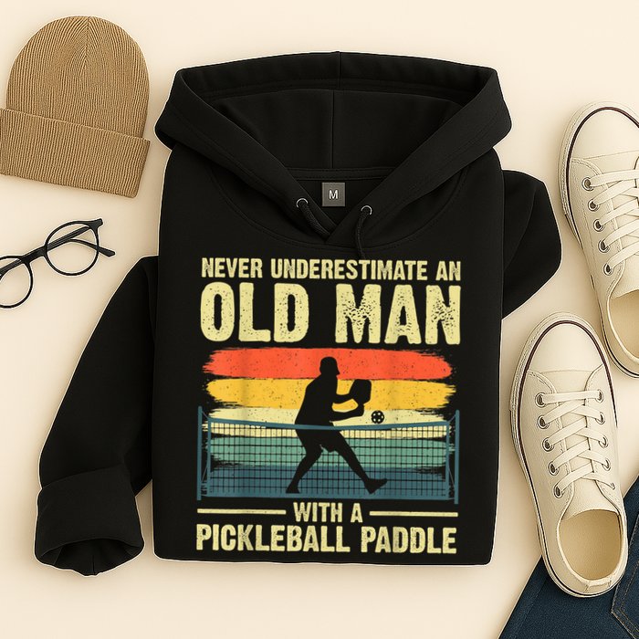 Cool Pickleball Design For Men Grandpa Pickleball Player Hoodie