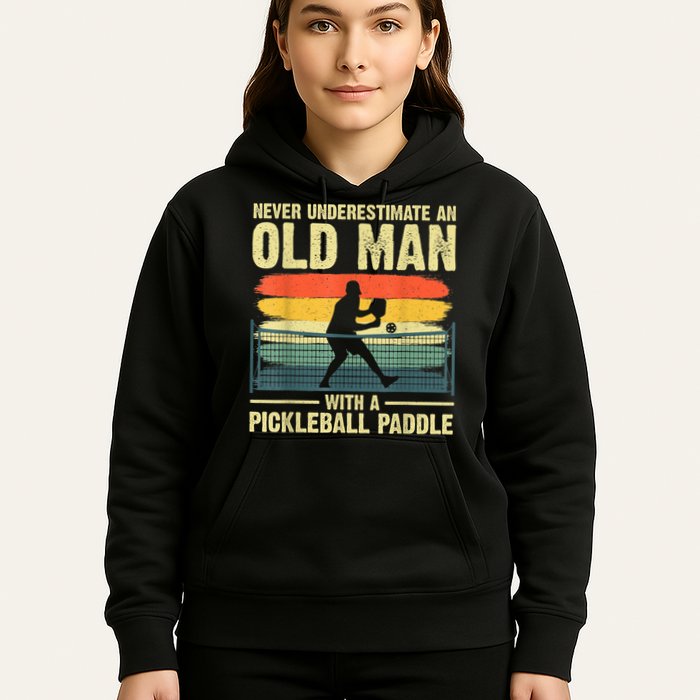 Cool Pickleball Design For Men Grandpa Pickleball Player Hoodie