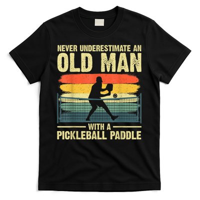Cool Pickleball Design For Men Grandpa Pickleball Player T-Shirt