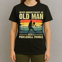 Cool Pickleball Design For Men Grandpa Pickleball Player T-Shirt