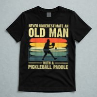 Cool Pickleball Design For Men Grandpa Pickleball Player T-Shirt