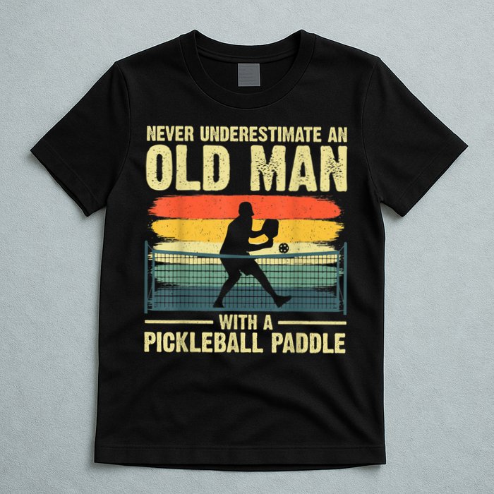 Cool Pickleball Design For Men Grandpa Pickleball Player T-Shirt
