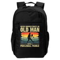 Cool Pickleball Design For Men Grandpa Pickleball Player Backpack