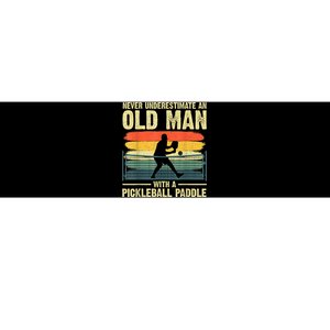 Cool Pickleball Design For Men Grandpa Pickleball Player Bumper Sticker