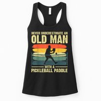 Cool Pickleball Design For Men Grandpa Pickleball Player Womens Tank Top