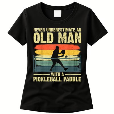 Cool Pickleball Design For Men Grandpa Pickleball Player Womens T-Shirt