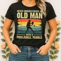 Cool Pickleball Design For Men Grandpa Pickleball Player Womens T-Shirt