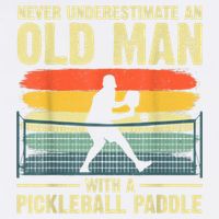 Cool Pickleball Design For Men Grandpa Pickleball Player Garment-Dyed Sweatshirt