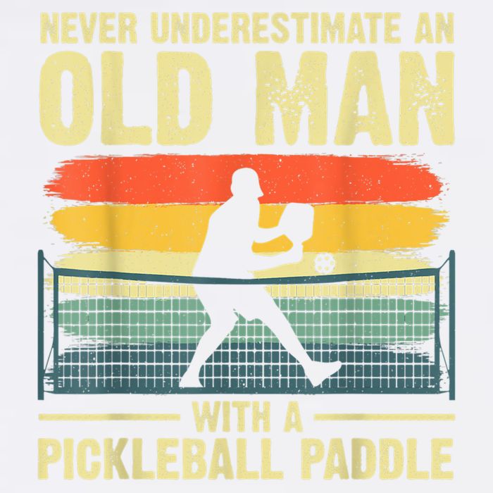 Cool Pickleball Design For Men Grandpa Pickleball Player Garment-Dyed Sweatshirt