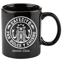 Cafecito Pan Dulce Y Chisme Mexican Latina Concha  11oz C Handle Ceramic Mug