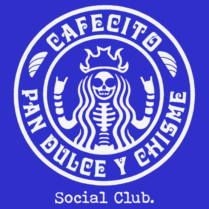 Cafecito Pan Dulce Y Chisme Mexican Latina Concha  Apron