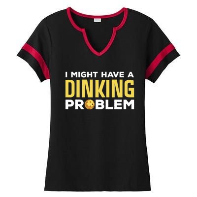 Cool Pickleball Design For Dink Pickleball Player Ladies Halftime Notch Neck Tee