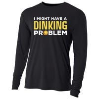 Cool Pickleball Design For Dink Pickleball Player Cooling Performance Long Sleeve Crew