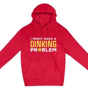 Cool Pickleball Design For Dink Pickleball Player Premium Pullover Hoodie