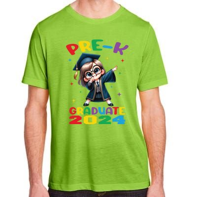 Cute Prek Dabbing Graduate Last Time Of School Funny Gift Adult ChromaSoft Performance T-Shirt