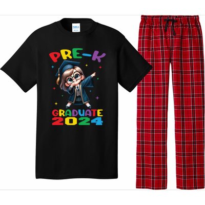 Cute Prek Dabbing Graduate Last Time Of School Funny Gift Pajama Set