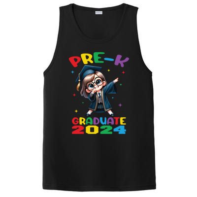 Cute Prek Dabbing Graduate Last Time Of School Funny Gift PosiCharge Competitor Tank