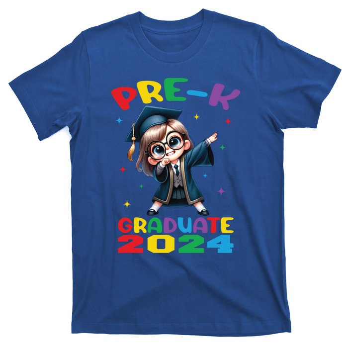 Cute Prek Dabbing Graduate Last Time Of School Funny Gift T-Shirt