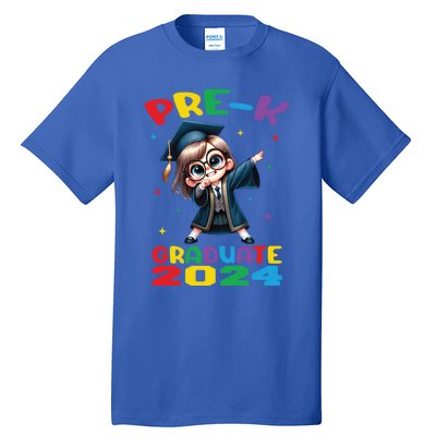 Cute Prek Dabbing Graduate Last Time Of School Funny Gift Tall T-Shirt