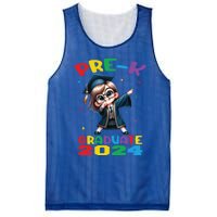 Cute Prek Dabbing Graduate Last Time Of School Funny Gift Mesh Reversible Basketball Jersey Tank