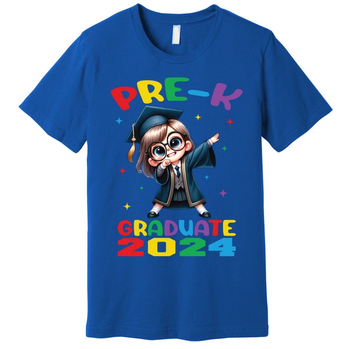 Cute Prek Dabbing Graduate Last Time Of School Funny Gift Premium T-Shirt