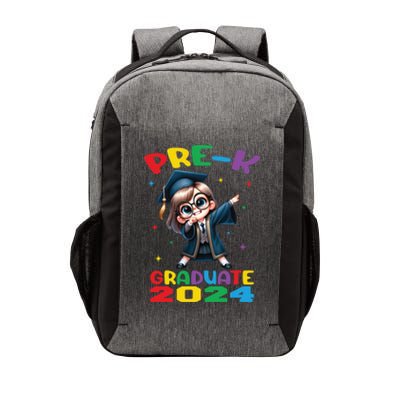 Cute Prek Dabbing Graduate Last Time Of School Funny Gift Vector Backpack