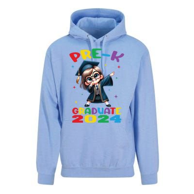 Cute Prek Dabbing Graduate Last Time Of School Funny Gift Unisex Surf Hoodie