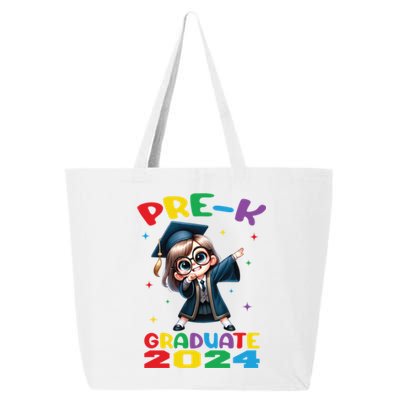 Cute Prek Dabbing Graduate Last Time Of School Funny Gift 25L Jumbo Tote