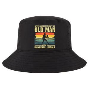 Cool Pickleball Design For Men Grandpa Pickleball Player Cool Comfort Performance Bucket Hat