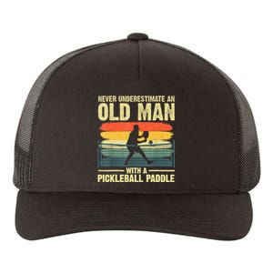 Cool Pickleball Design For Men Grandpa Pickleball Player Yupoong Adult 5-Panel Trucker Hat