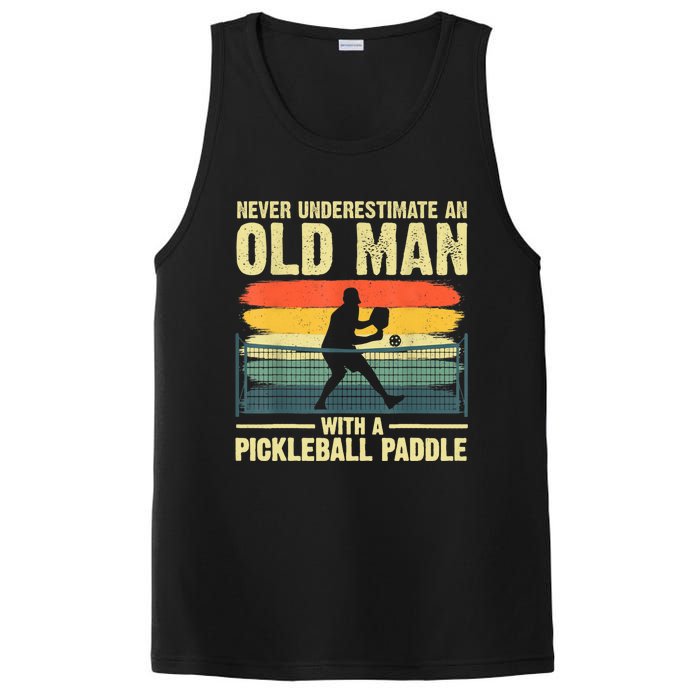 Cool Pickleball Design For Men Grandpa Pickleball Player PosiCharge Competitor Tank