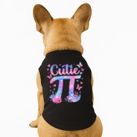 Cutie Pi Day Toddler Math Teacher Student Butterfly Pi 3.14 Doggie Tank