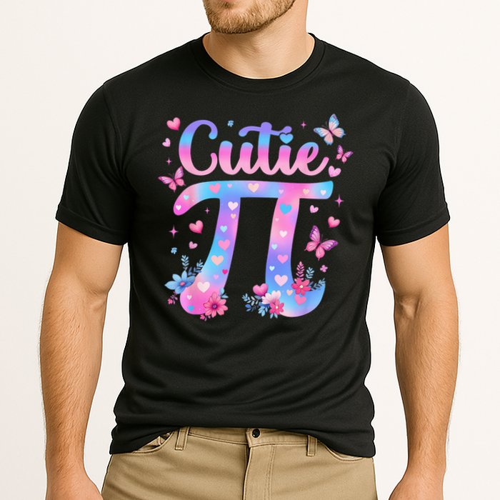 Cutie Pi Day Toddler Math Teacher Student Butterfly Pi 3.14 Performance Shirt
