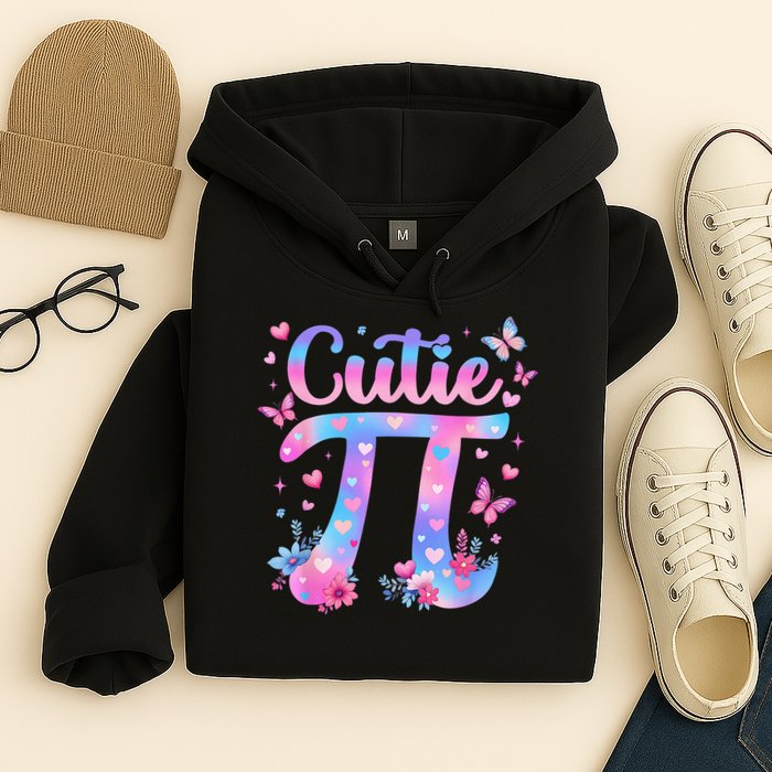 Cutie Pi Day Toddler Math Teacher Student Butterfly Pi 3.14 Hoodie