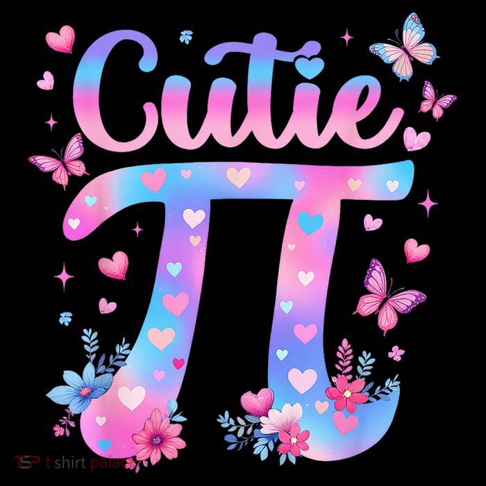 Cutie Pi Day Toddler Math Teacher Student Butterfly Pi 3.14 Apron