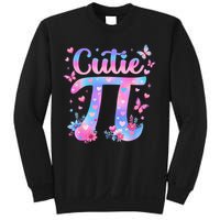 Cutie Pi Day Toddler Math Teacher Student Butterfly Pi 3.14 Sweatshirt