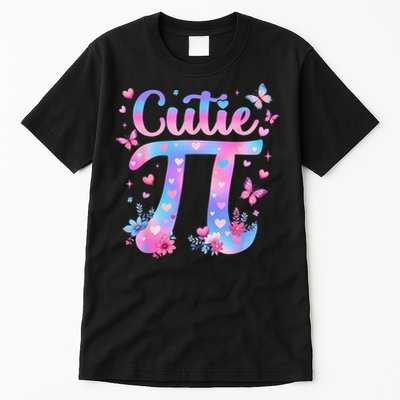 Cutie Pi Day Toddler Math Teacher Student Butterfly Pi 3.14 Tall T-Shirt