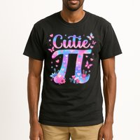 Cutie Pi Day Toddler Math Teacher Student Butterfly Pi 3.14 Tall T-Shirt