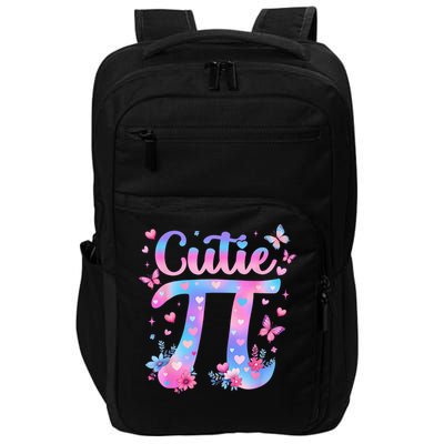 Cutie Pi Day Toddler Math Teacher Student Butterfly Pi 3.14 Impact Tech Backpack