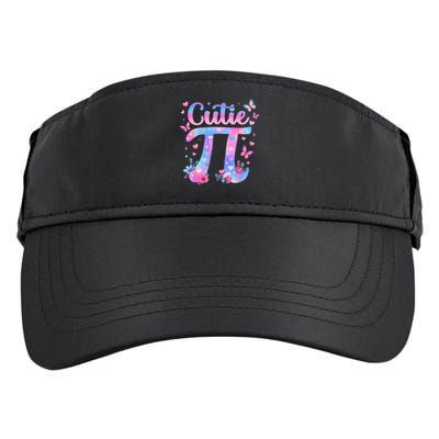 Cutie Pi Day Toddler Math Teacher Student Butterfly Pi 3.14 Adult Drive Performance Visor