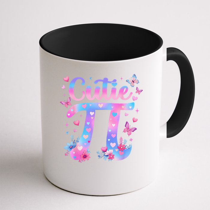 Cutie Pi Day Toddler Math Teacher Student Butterfly Pi 3.14 Coffee Mug