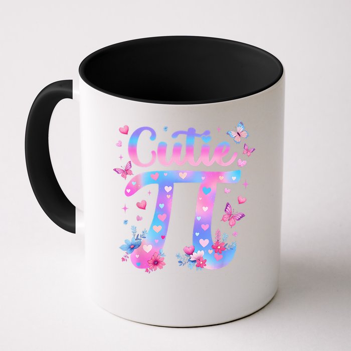 Cutie Pi Day Toddler Math Teacher Student Butterfly Pi 3.14 Coffee Mug
